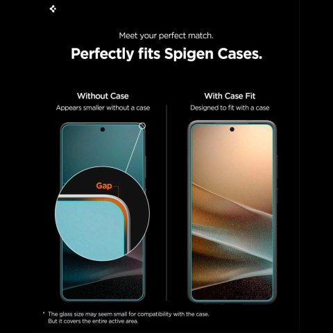 Szkło hartowane Spigen Glas.Tr Ez Fit Pro HD 2-pack na Samsung Galaxy S26