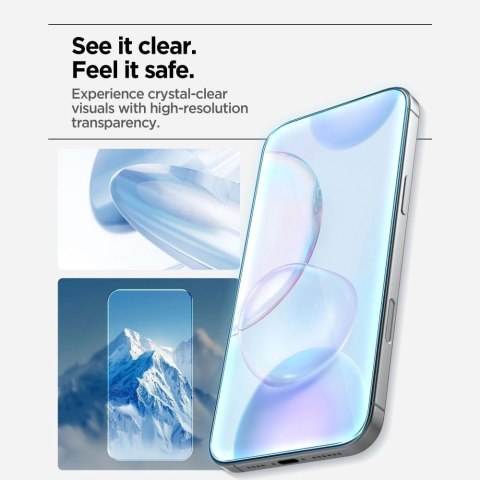 Szkło hartowane Spigen Glas.tR AlignMaster Slim 3-Pack na iPhone 17 Pro / 18 Pro