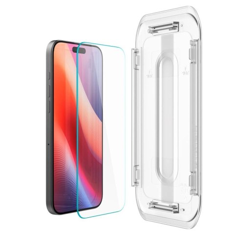 Szkło hartowane Spigen Glas.tR EZ Fit 2-Pack na iPhone 18 Pro / 17 Pro / 17 / 16 Pro
