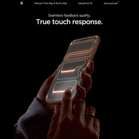 Szkło hartowane Spigen Glas.tR EZ Fit 2-Pack na iPhone 18 Pro Max / 17 Pro Max / 16 Pro Max