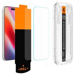 Szkło hartowane Spigen Glas.tR EZ Fit Pro HD AC 2-Pack na iPhone 18 Pro / 17 Pro / 17 / 16 Pro