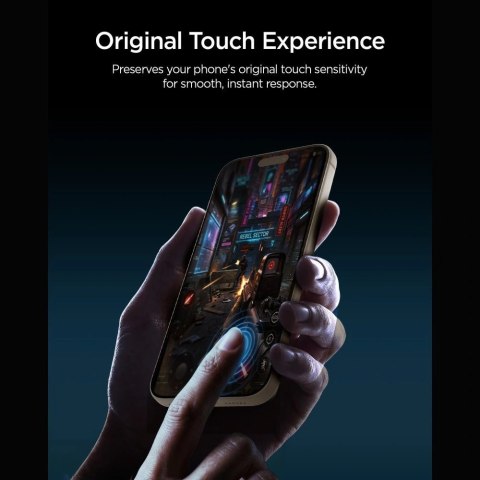 Szkło hartowane Spigen Glas.tR EZ Fit Pro HD AC na iPhone 18 Pro Max / 17 Pro Max / 16 Pro Max