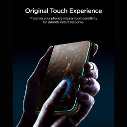 Szkło hartowane Spigen Glas.tR EZ Fit Pro HD AC prywatyzujące na iPhone Duo