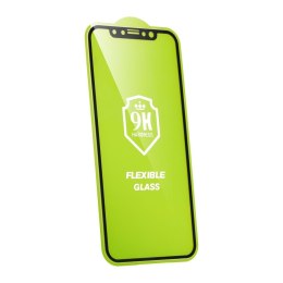 Szkło hybrydowe 5D Full Glue do iPhone 14 PRO Bestsuit Flexible czarne