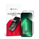 Szkło hybrydowe 5D do iPhone 13 / 13 PRO / 14 / 16e / 17e (SE 4 2025) Forcell Flexible czarne