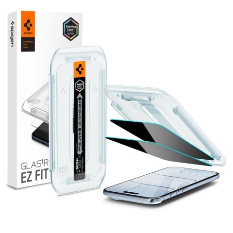 Szkło prywatyzujące Spigen Glas.TR EZ Fit 2-pack na iPhone Air