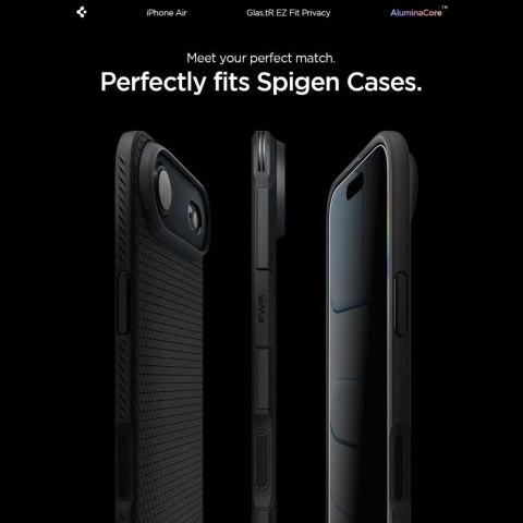 Szkło prywatyzujące Spigen Glas.TR EZ Fit 2-pack na iPhone Air