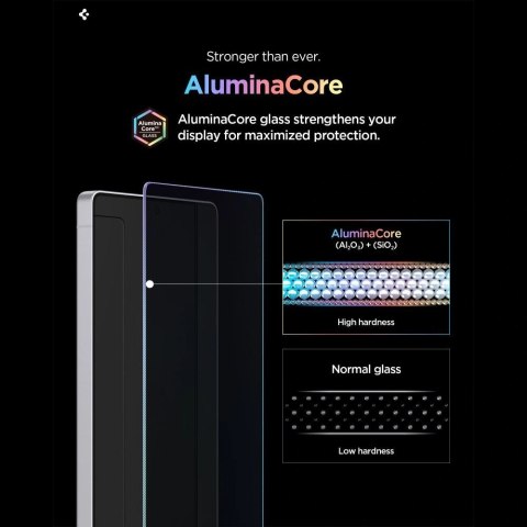Szkło prywatyzujące Spigen Glas.Tr Ez Fit Pro HD na Samsung Galaxy S26