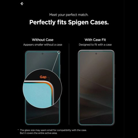 Szkło prywatyzujące Spigen Glas.Tr Ez Fit Pro HD na Samsung Galaxy S26