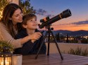 Teleskop astronomiczny dla dzieci + metalowy statyw 18x 60x LUNETA ZA6300