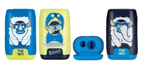 Temperówko-gumka Compact The Yeti + 2 gumki MILAN