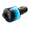 Transmiter samochodowy bluetooth Hoco 2 x USB A + USB C QC3.0 PD 42W E166 czarny