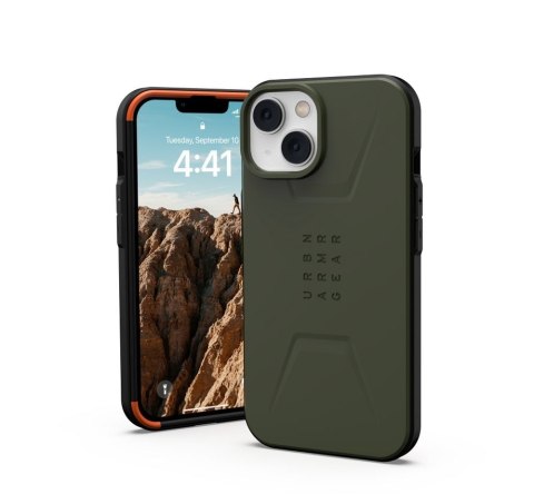 UAG Urban Armor Gear futerał CIVILIAN kompatybilny z MagSafe do IPHONE 14 Plus green