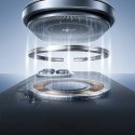 Uchwyt magnetyczny Baseus PrimeTrip VC1 Pro z ładowarką indukcyjną Qi2 na kratkę nawiewiu - czarny
