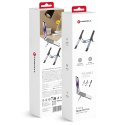 Uchwyt na laptop / tablet biurkowy składany Forcell F-Grip Fold Stand H Pro szary