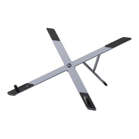 Uchwyt na laptop / tablet biurkowy składany Forcell F-Grip Fold Stand X Pro szary