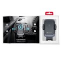 Uchwyt na telefon do samochodu indukcyjny Forcell F-Grip Grand F-24 15W do kratki srebrny