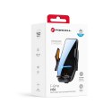 Uchwyt na telefon do samochodu indukcyjny Forcell F-Grip HS6 15W do szyby / kratki czarny