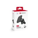 Uchwyt na telefon do samochodu magnetyczny Forcell F-Grip Carbon H-CT325 do kratki czarny