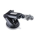 Uchwyt na telefon do samochodu magnetyczny Forcell F-Grip Carbon H-CT327 do szyby / deski czarny