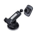 Uchwyt na telefon do samochodu magnetyczny Forcell F-Grip Carbon H-CT327 do szyby / deski czarny