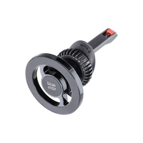 Uchwyt na telefon do samochodu magnetyczny zgodny z MagSafe Blue Star Smart Lock X1 do kratki czarny