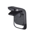 Uchwyt na telefon do samochodu uniwersalny Forcell F-Grip Carbon B060 do kratki czarny