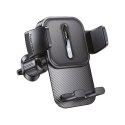 Uchwyt na telefon do samochodu uniwersalny Forcell F-Grip Guardian AV do kratki czarny