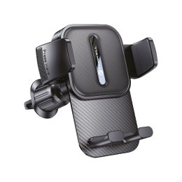 Uchwyt na telefon do samochodu uniwersalny Forcell F-Grip Guardian AV do kratki czarny