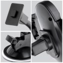Uchwyt na telefon do samochodu uniwersalny Forcell F-Grip Oval 17 cm do szyby / deski / kratki czarny