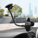 Uchwyt na telefon do samochodu uniwersalny Forcell F-Grip Oval 27 cm do szyby / deski / kratki czarny