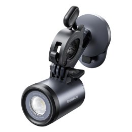 Uchwyt z lampką 2w1 Baseus PrimeTrip uniwersalny 3000mAh IP68 LED - czarno-szary