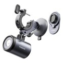 Uchwyt z lampką 2w1 Baseus PrimeTrip uniwersalny 3000mAh IP68 LED - czarno-szary