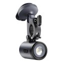 Uchwyt z lampką 2w1 Baseus PrimeTrip uniwersalny 3000mAh IP68 LED - czarno-szary