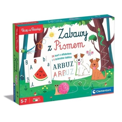 Uczę się bawiąc. Zabawy z pismem