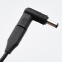 Uniwersalny zasilacz do laptopa 90W Forcell F-Energy USB C + 6 końcówek E856 czarny