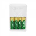 VARTA ładowarka PLUG CHARGER 57657 + 4 x bateria akumulatorowa R6 (AA) 2100mAh