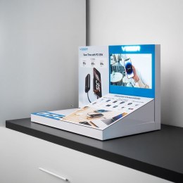 VEGER stand akrylowy z wyświetlaczem