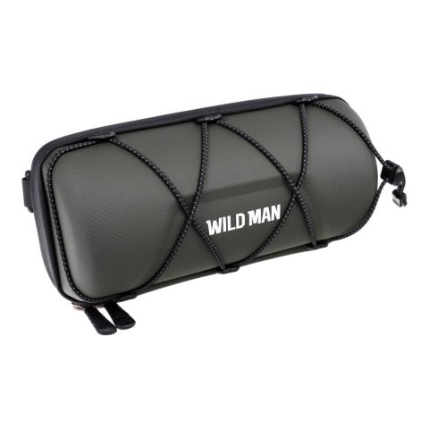 WILDMAN sakwa rowerowa na kierownicę na zamek 2L GD7X zielona