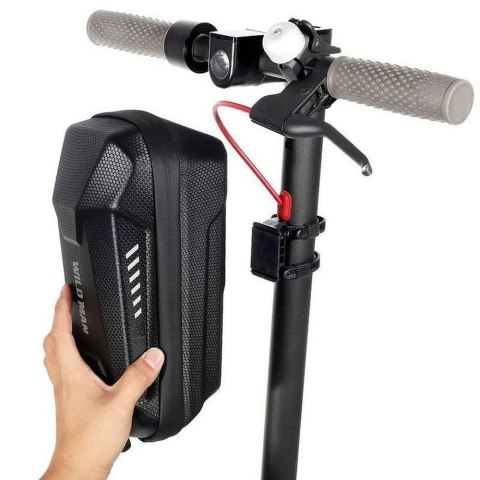 WILDMAN sakwa rowerowa na ramę na zamek 1,2L (4" - 7") ES10 czarna