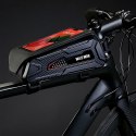 WILDMAN sakwa rowerowa na ramę na zamek 1L (4" - 7") M90 czarna