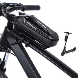 WILDMAN sakwa rowerowa na ramę na zamek 1L XS5 czarna