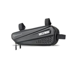 WILDMAN sakwa rowerowa pod ramę na zamek 1,2L ES4 czarna