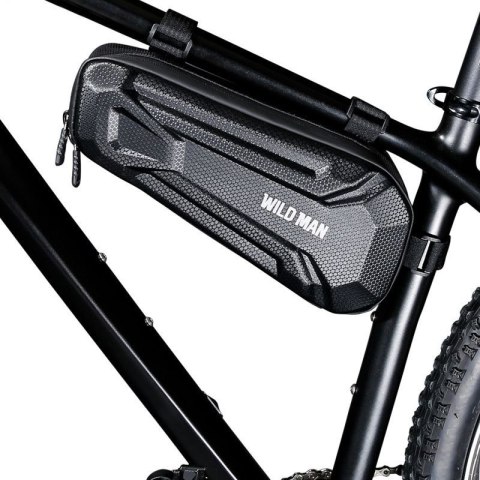 WILDMAN sakwa rowerowa pod ramę na zamek 1,8L XT9 czarna