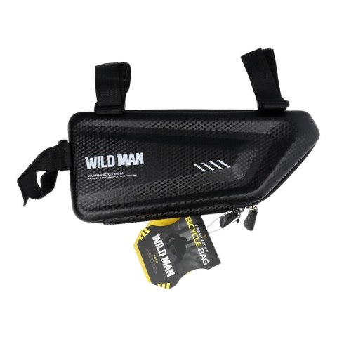 WILDMAN sakwa rowerowa pod ramę na zamek E4 1,5L ( 4" - 7" ) czarna