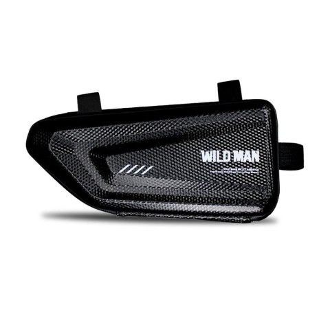 WILDMAN sakwa rowerowa pod ramę na zamek E4 1,5L ( 4" - 7" ) czarna
