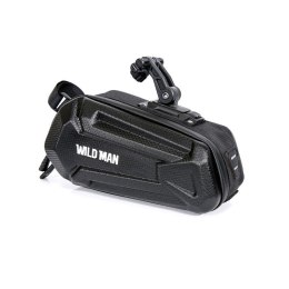 WILDMAN sakwa rowerowa pod siodełko na zamek 1,2L XT7 czarna