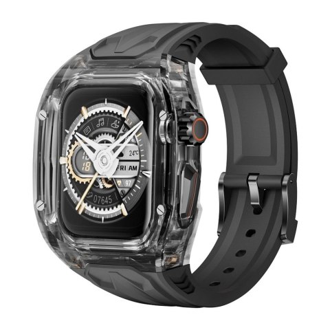 WiWU - Pasek do smartwatcha Wi-WB013 Rambo Watch Band 42/44/45mm - czarny