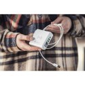 Wielofunkcyjna ładowarka Forcell F-Energy 4w1 2 x USB A + USB C 15W + power bank 8000mAh + ładowanie bezprzewodowe biała