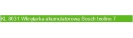 Wkrętarka Bosch Ixolino